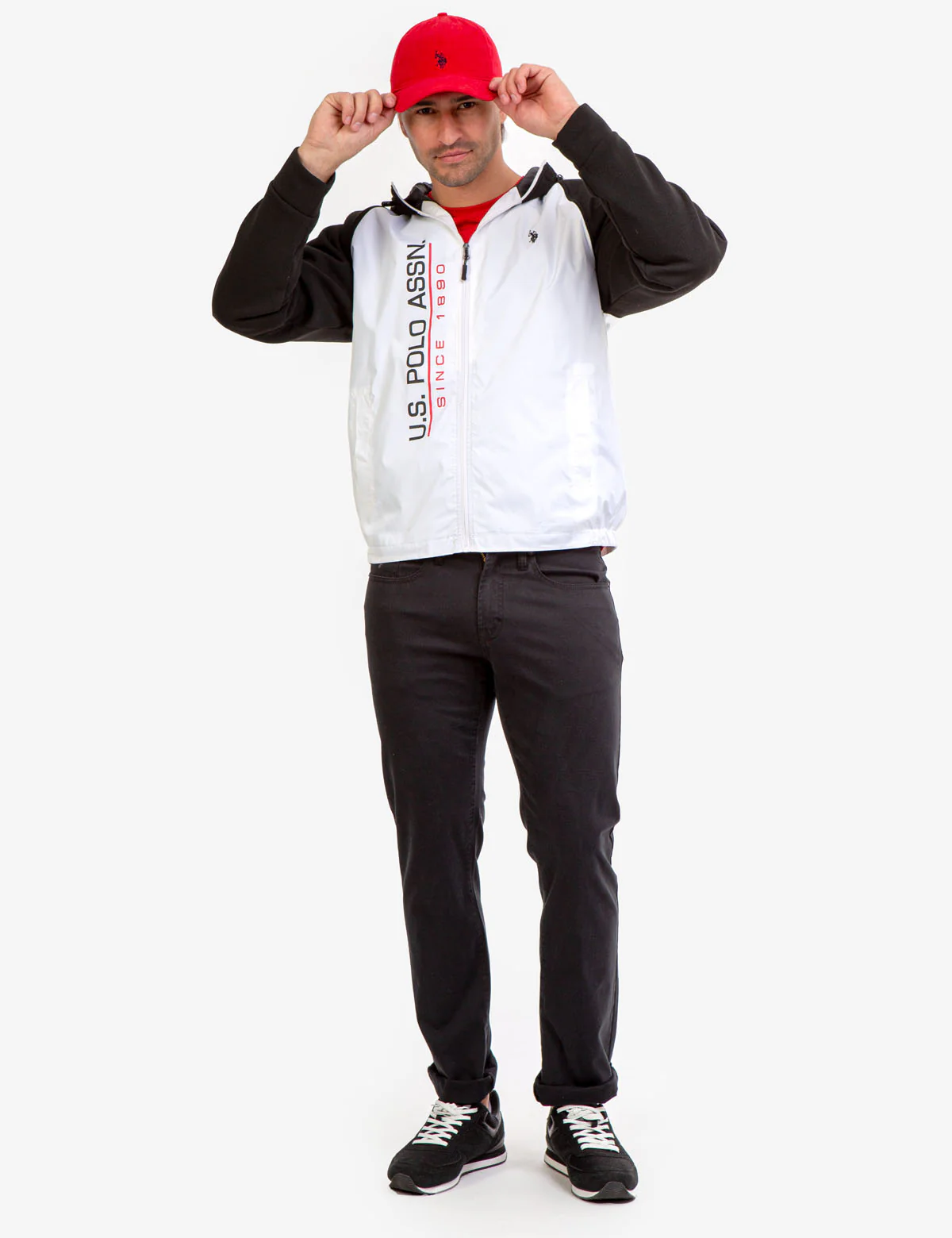 COLORBLOCK FLEECE HOODED JACKET - Image 3