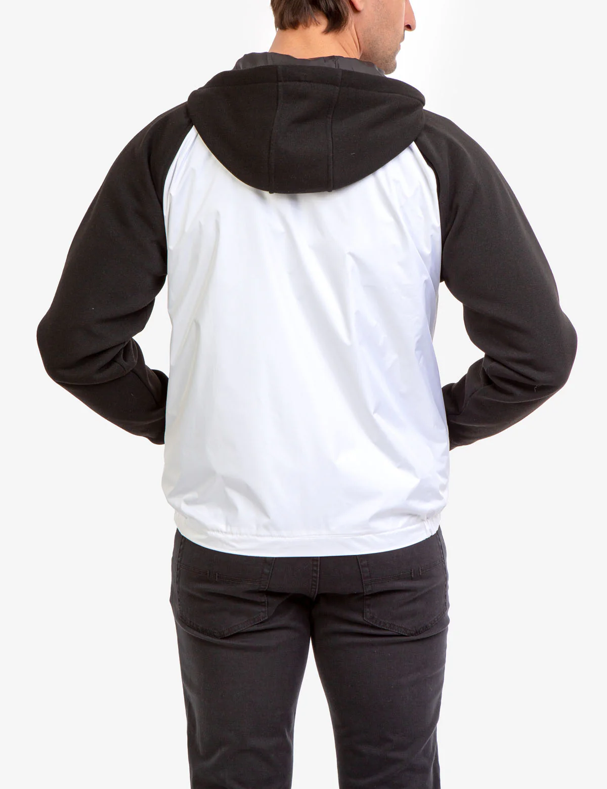COLORBLOCK FLEECE HOODED JACKET - Image 5