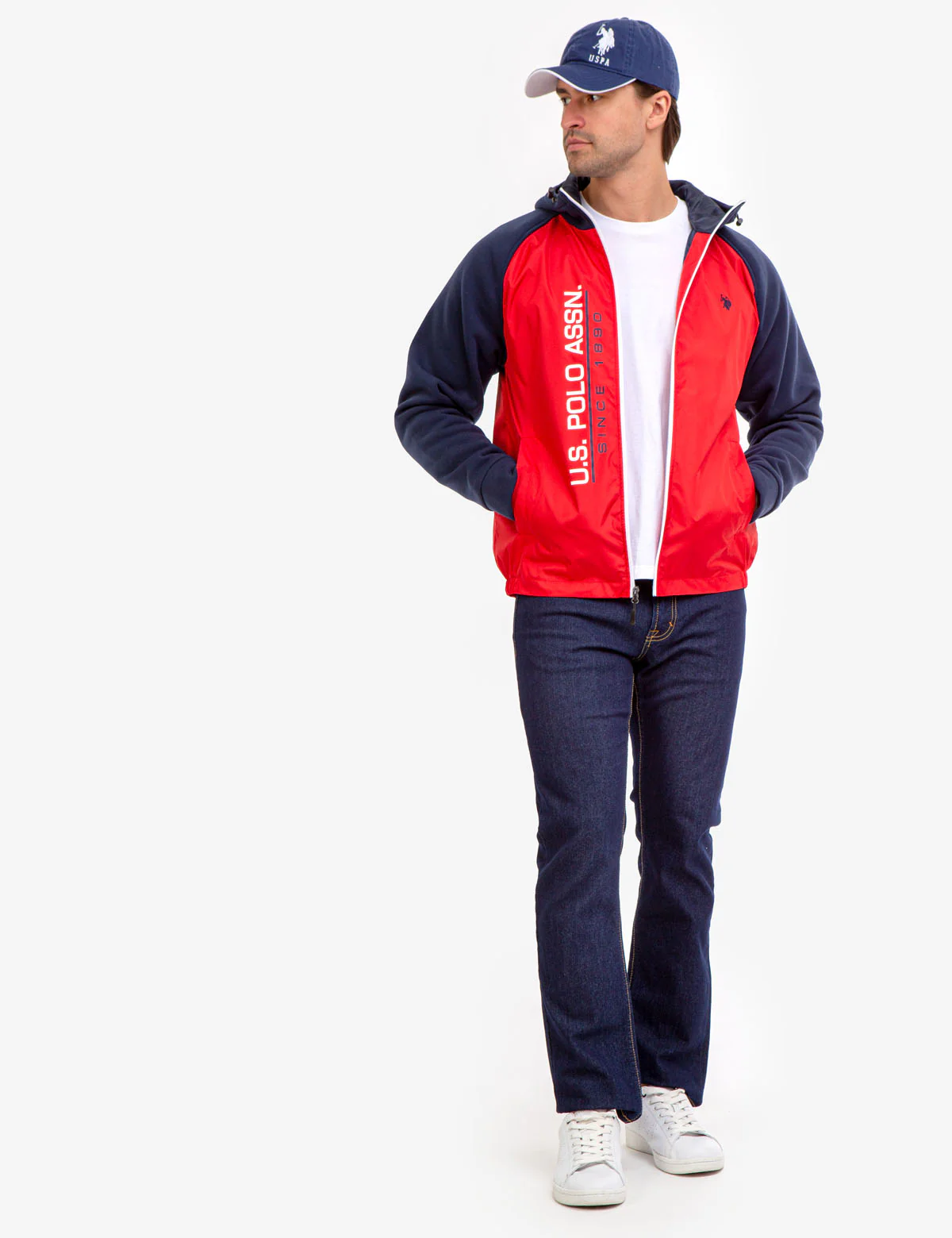 COLORBLOCK FLEECE HOODED JACKET - Image 7