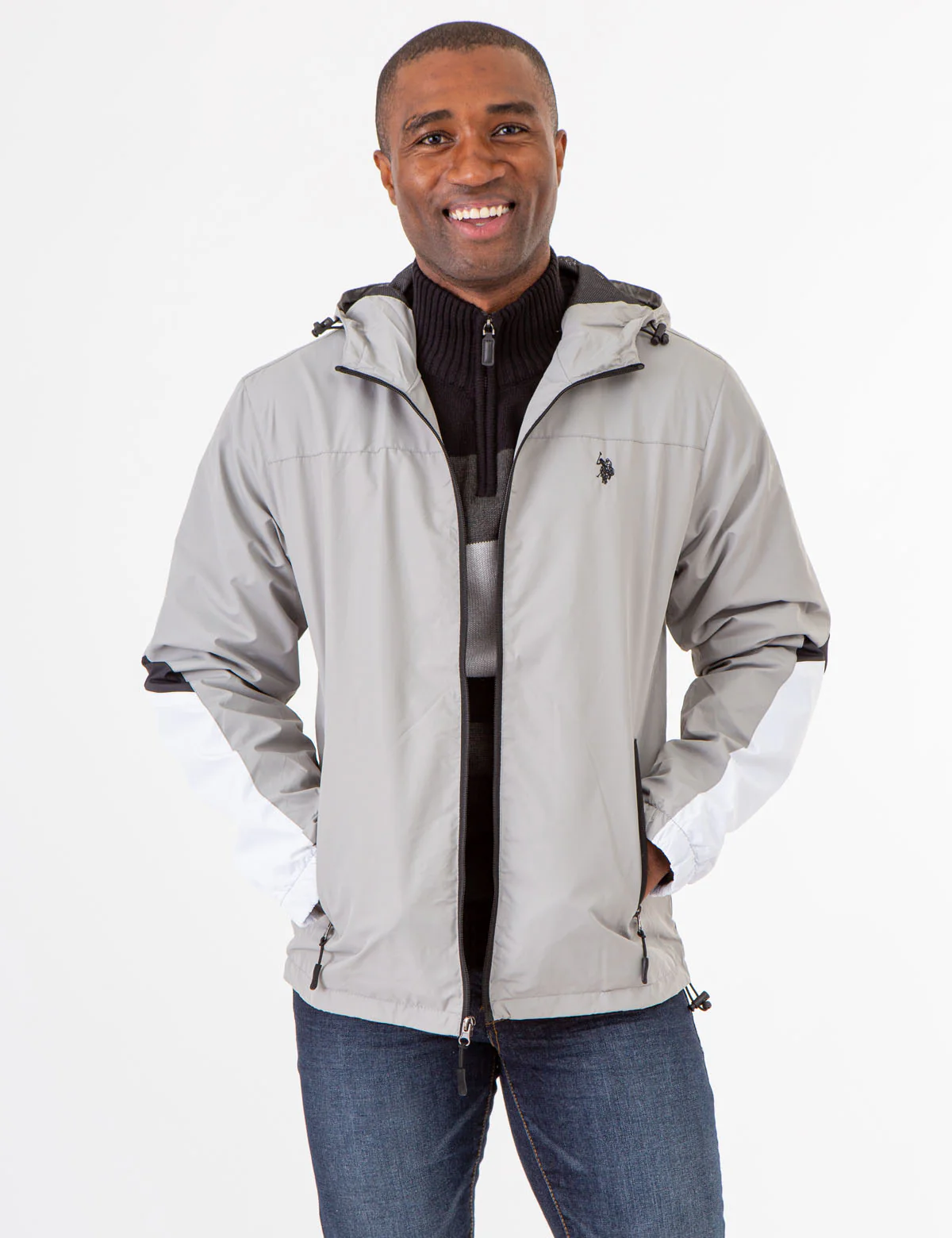 COLORBLOCK HOODED JACKET - Image 9