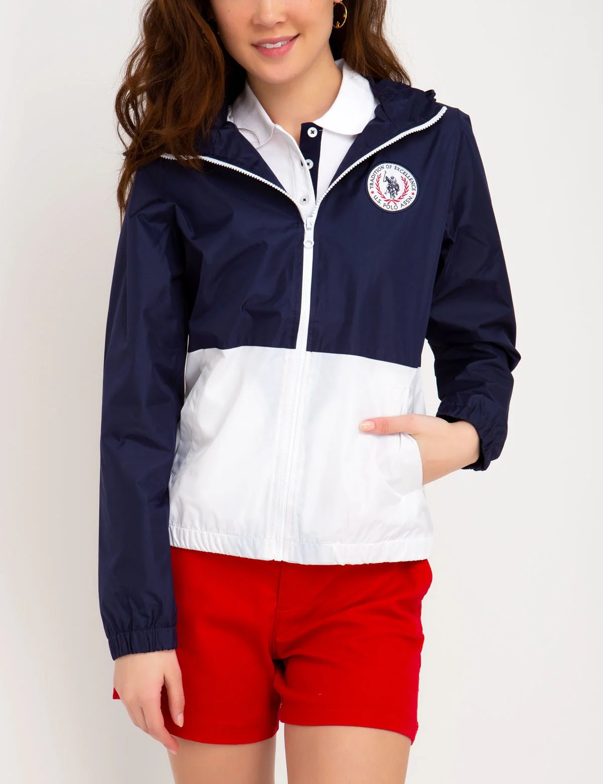 COLORBLOCK HOODED WINDBREAKER - Image 12
