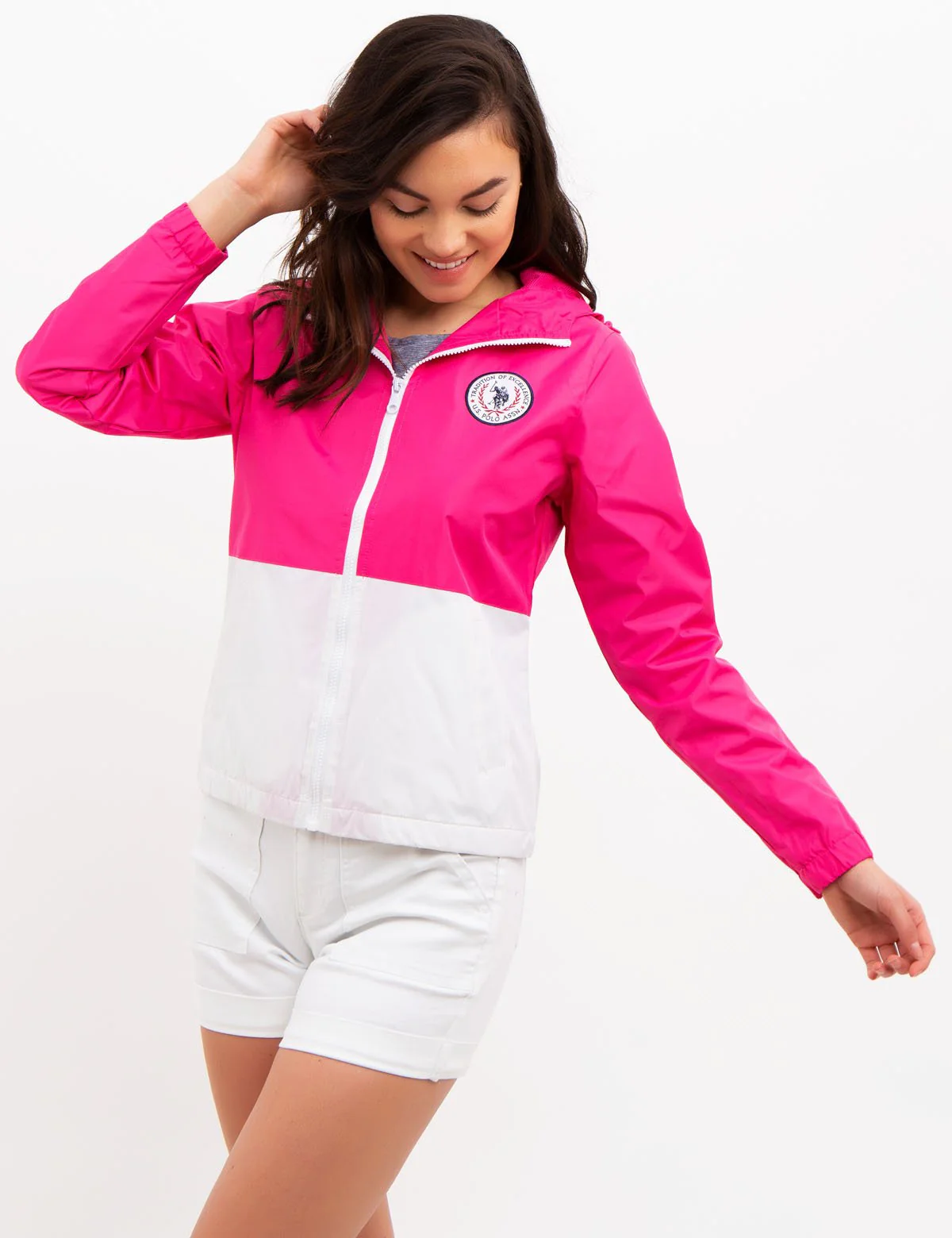 COLORBLOCK HOODED WINDBREAKER - Image 9