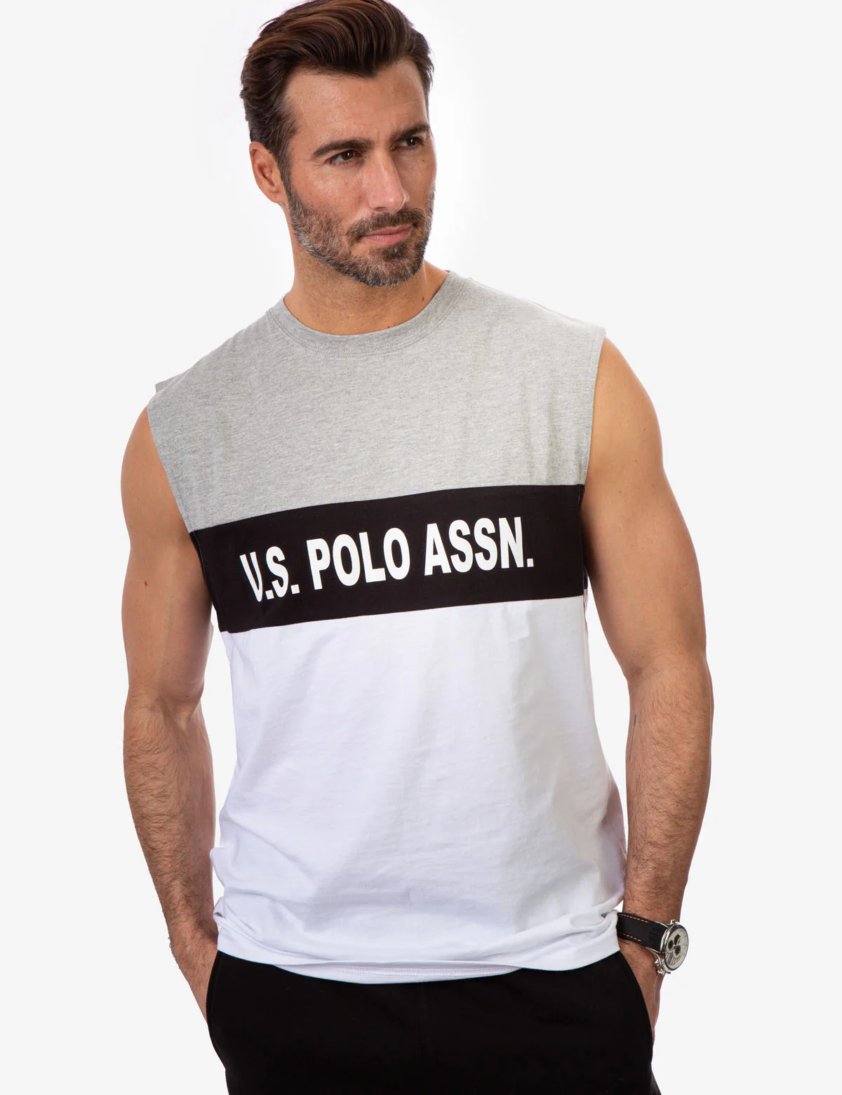 COLORBLOCK MUSCLE TANK - Image 10