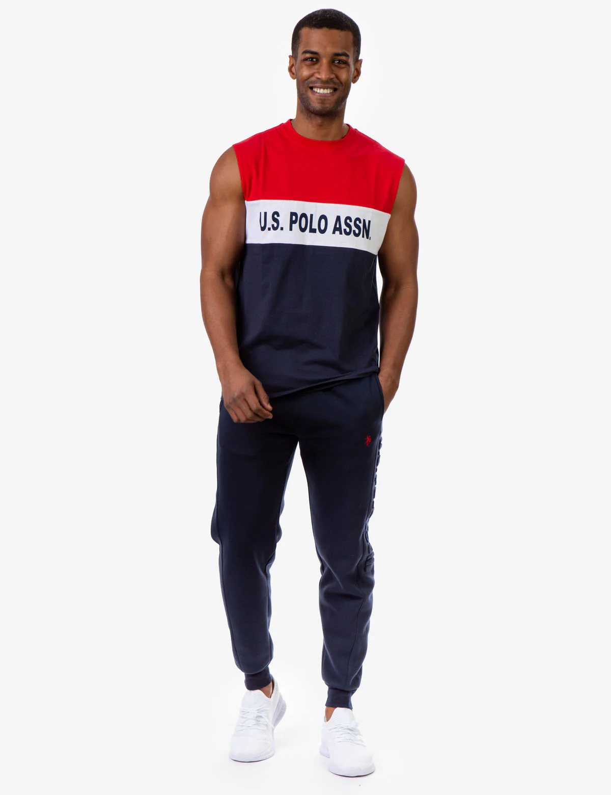 COLORBLOCK MUSCLE TANK - Image 5