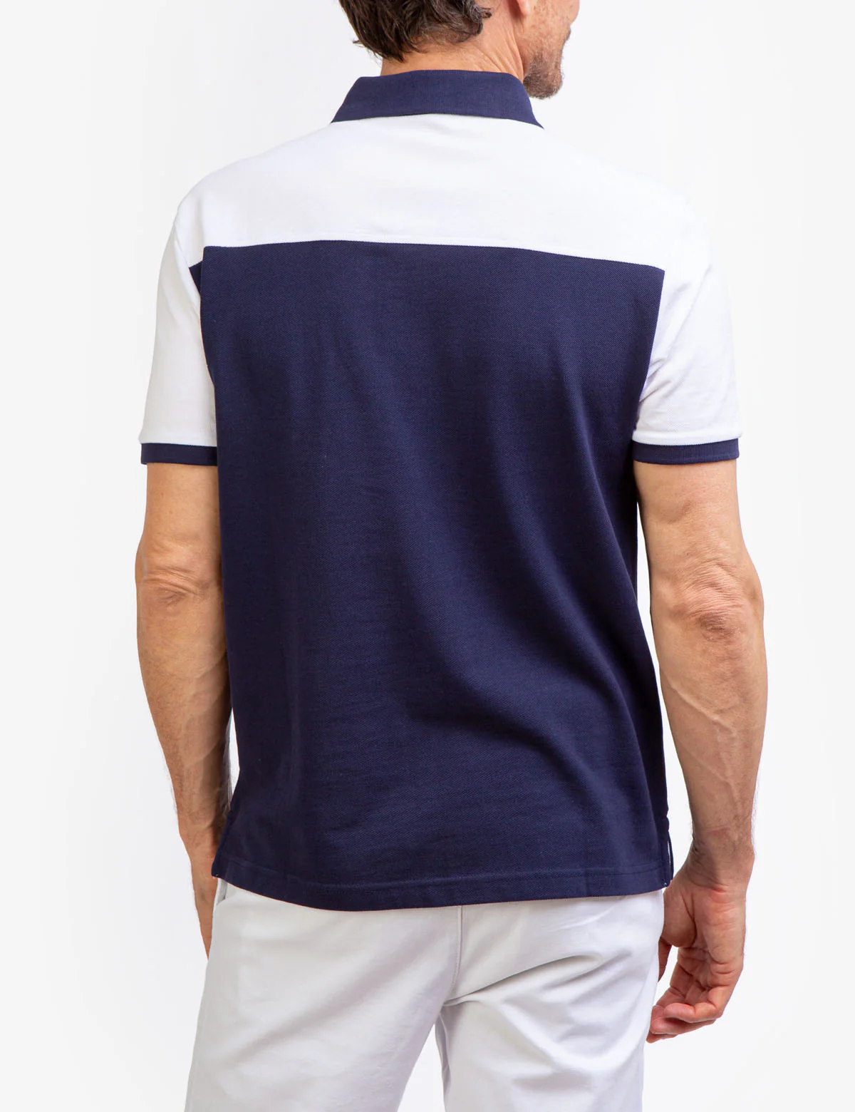 COLORBLOCK PIQUE POLO SHIRT WITH POCKET - Image 14