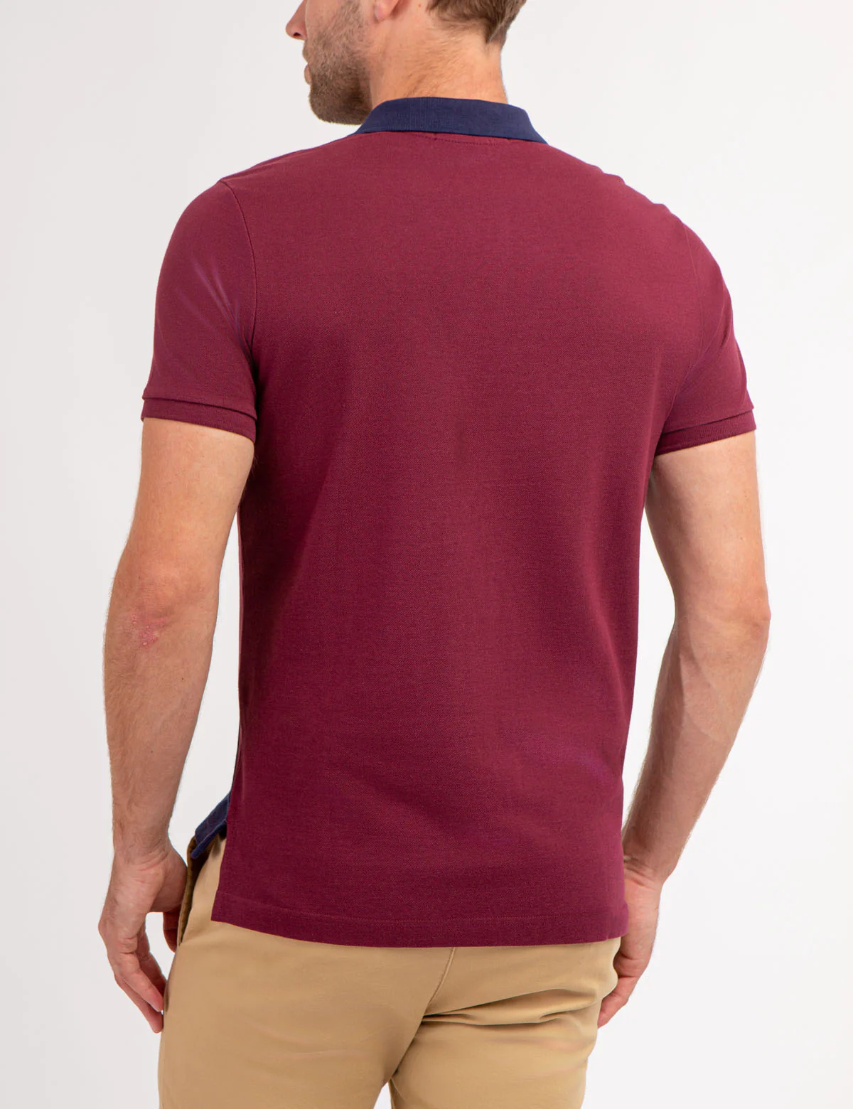 COLORBLOCK PIQUE SASH POLO SHIRT - Image 8