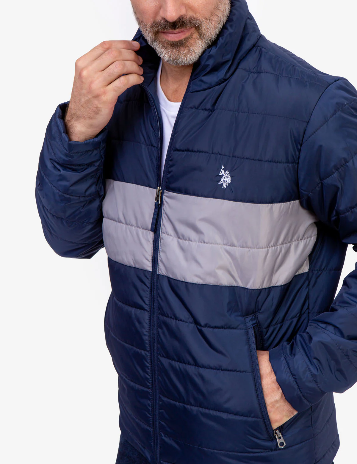 COLORBLOCK PUFFER JACKET - Image 3