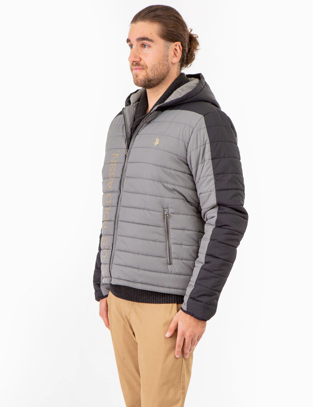COLORBLOCK QUILTED PUFFER JACKET - Image 12