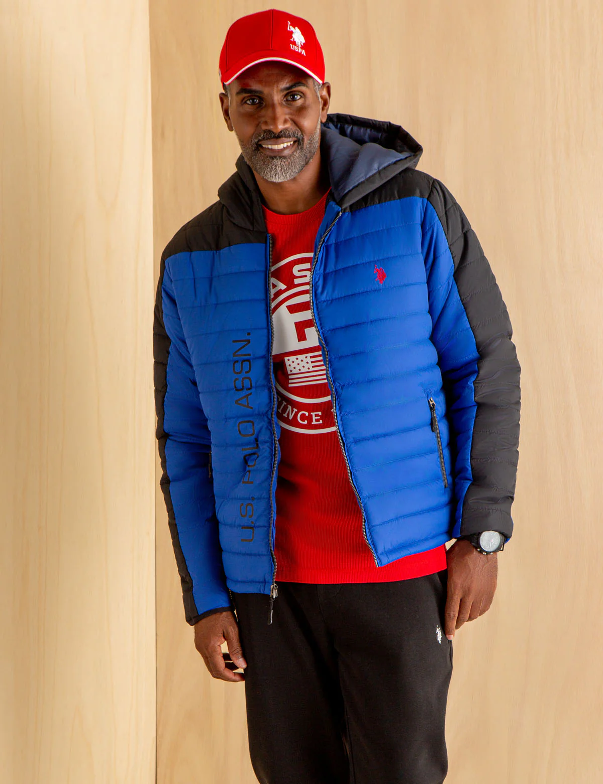 COLORBLOCK QUILTED PUFFER JACKET - Image 4