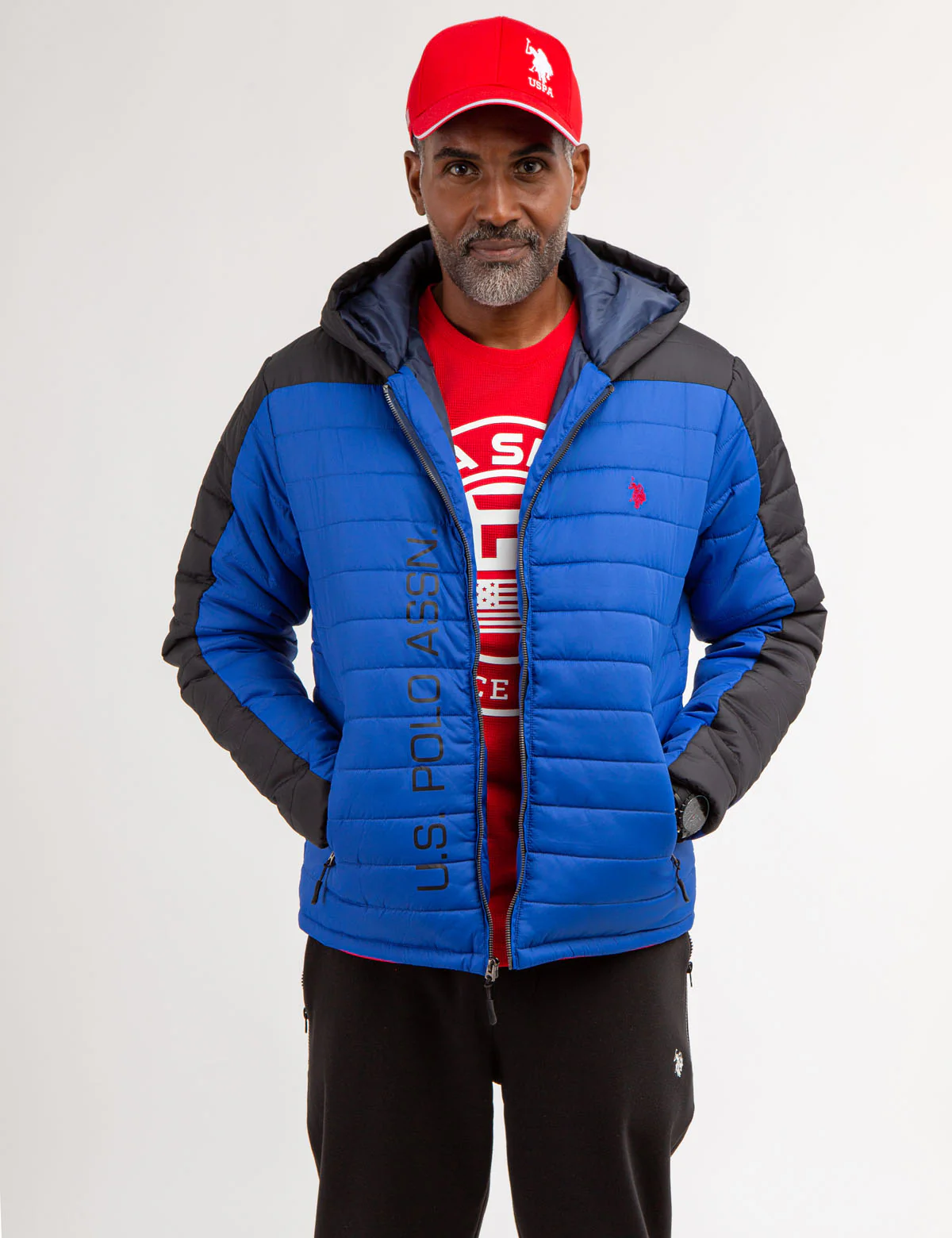 COLORBLOCK QUILTED PUFFER JACKET - Image 6