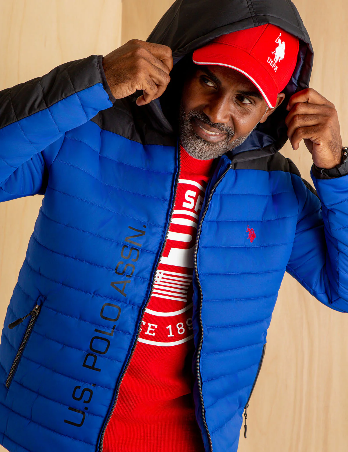 COLORBLOCK QUILTED PUFFER JACKET - Image 8