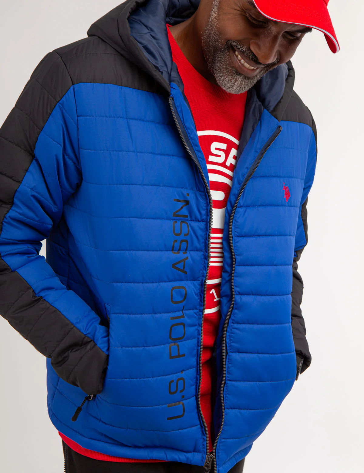 COLORBLOCK QUILTED PUFFER JACKET - Image 9