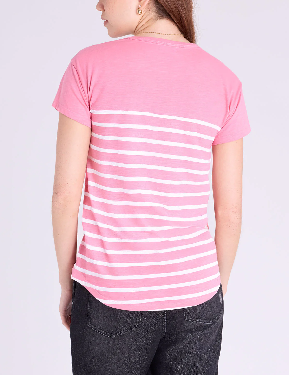 COLORBLOCK RINGER STRIPE T-SHIRT - Image 3