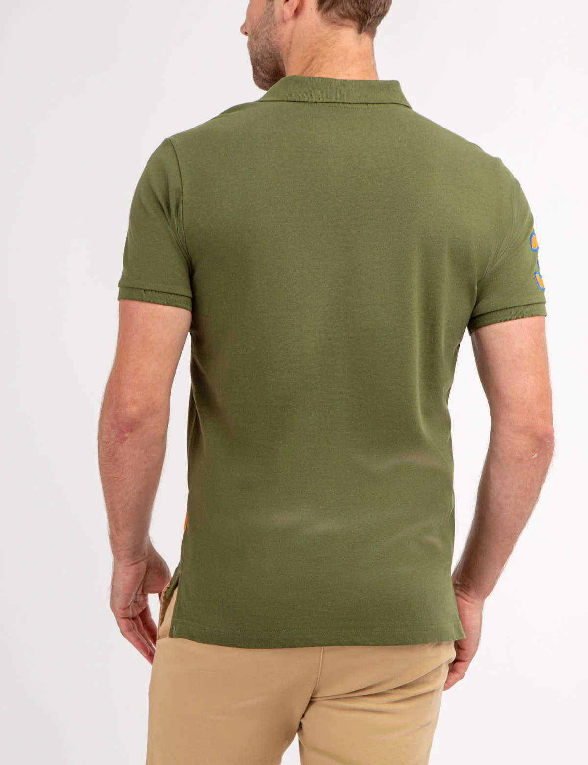 COLORBLOCK SASH FRONT PIQUE POLO SHIRT - Image 13