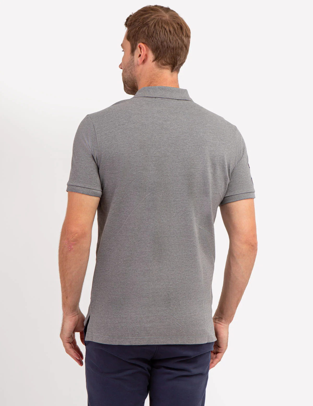 COLORBLOCK SASH FRONT PIQUE POLO SHIRT - Image 4