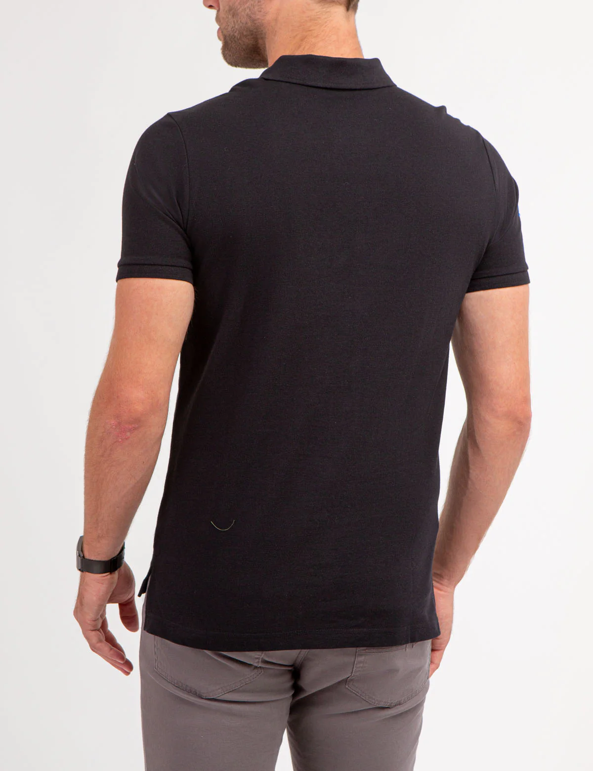 COLORBLOCK SASH FRONT PIQUE POLO SHIRT - Image 8