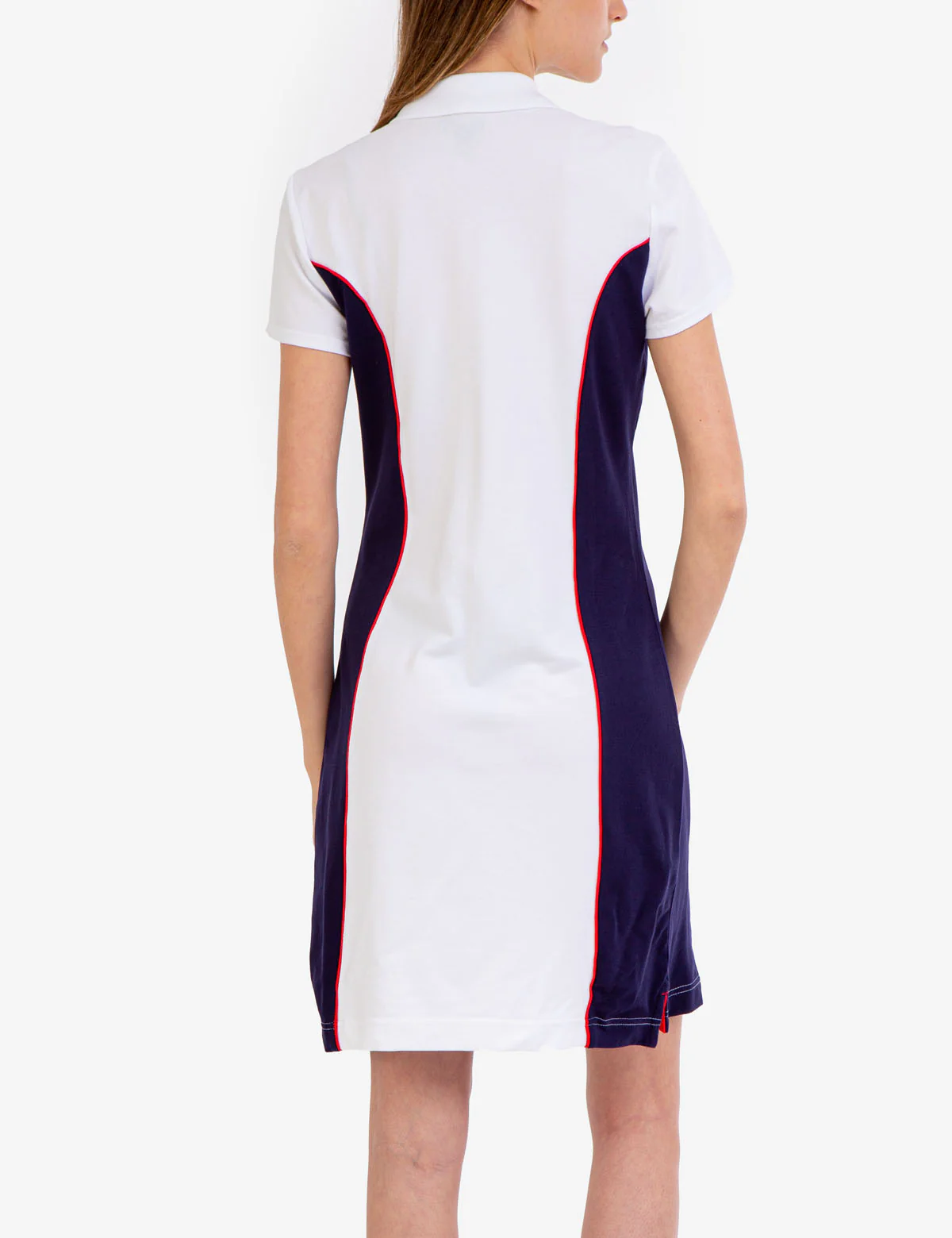 COLORBLOCK SIDE PANEL POLO DRESS - Image 4
