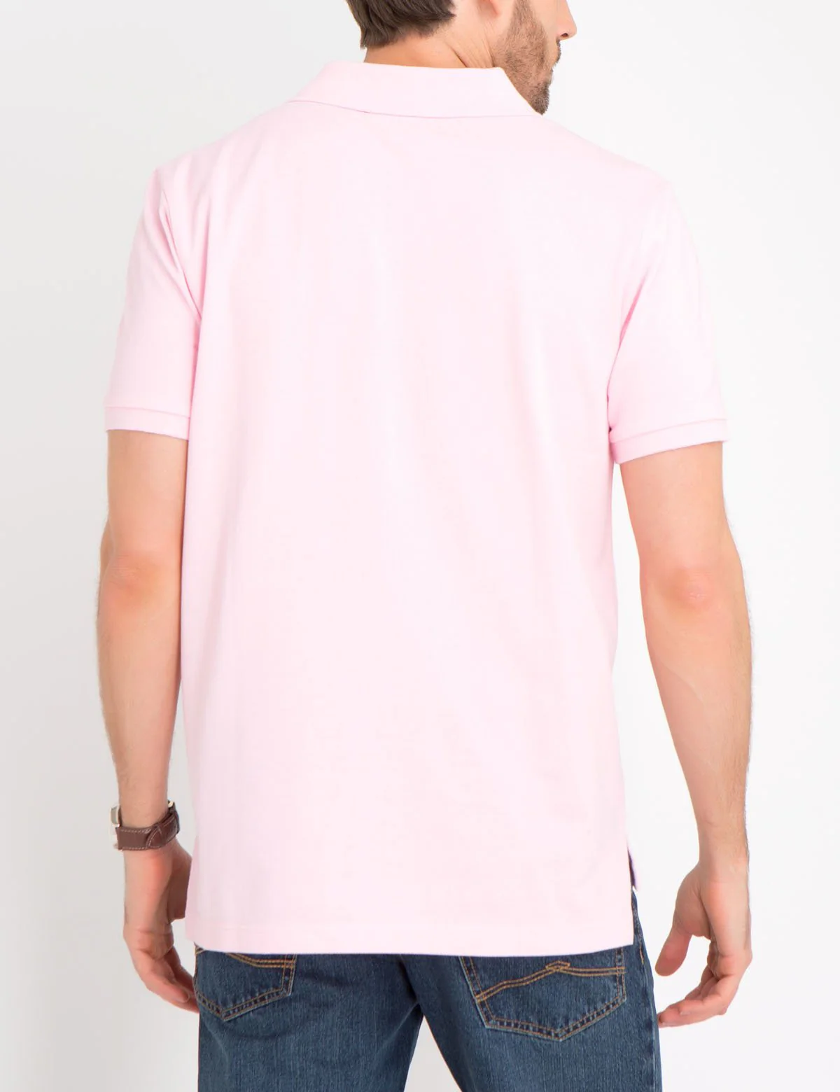 COLORBLOCK STRIPED PIQUE POLO SHIRT - Image 8