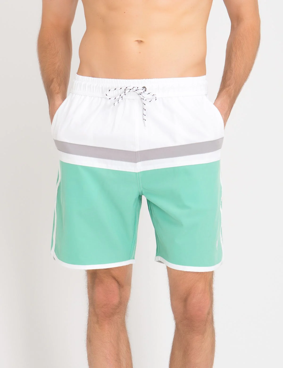 COLORBLOCK SWIM TRUNKS - Image 10