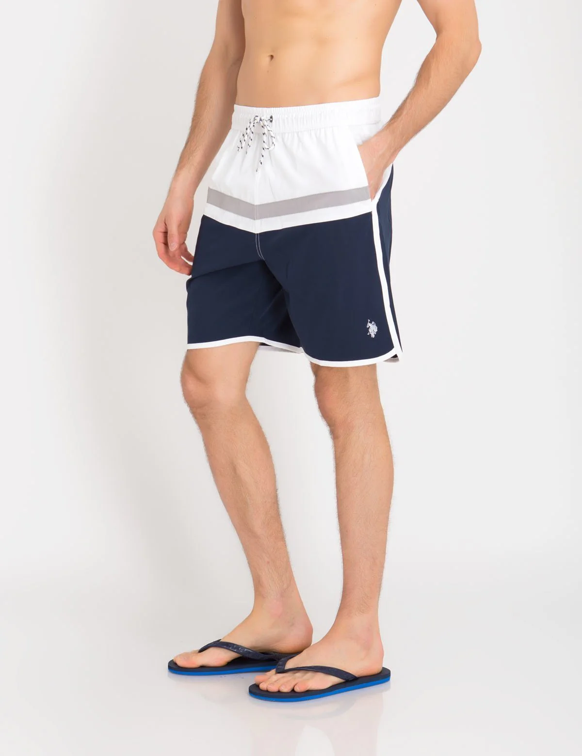 COLORBLOCK SWIM TRUNKS - Image 2