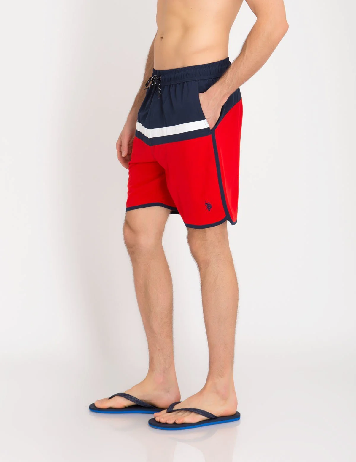 COLORBLOCK SWIM TRUNKS - Image 4