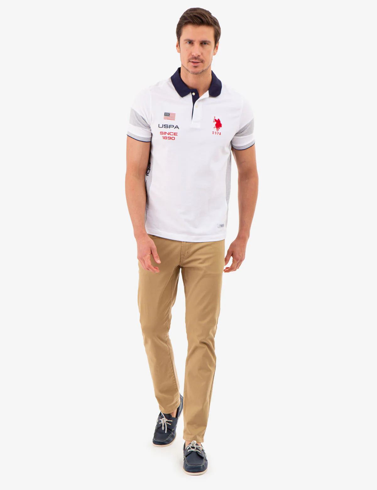 COLORBLOCK USPA PIQUE POLO SHIRT - Image 3