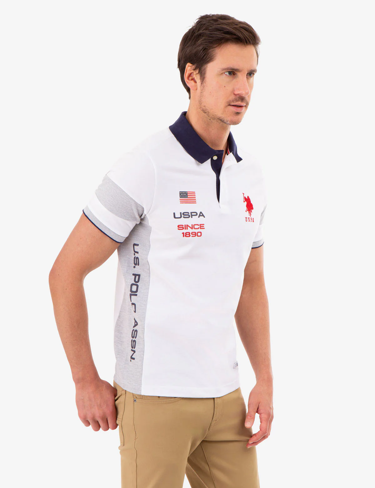 COLORBLOCK USPA PIQUE POLO SHIRT - Image 4