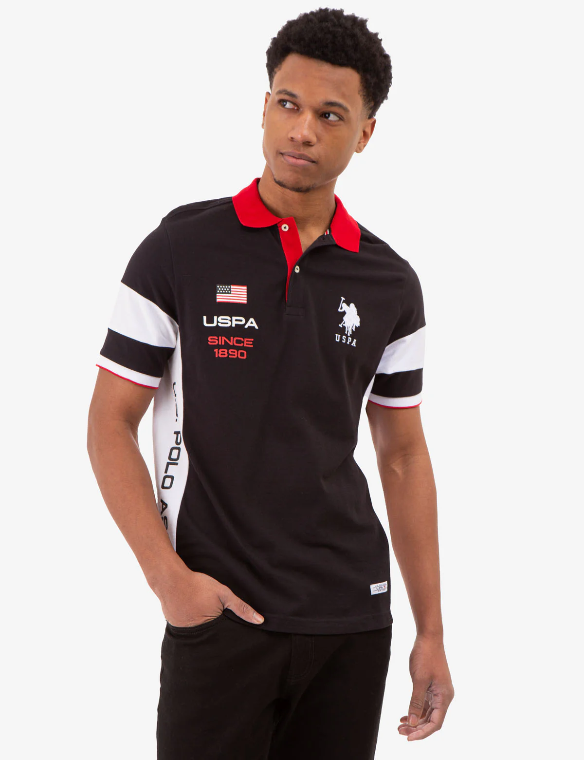 COLORBLOCK USPA PIQUE POLO SHIRT - Image 6