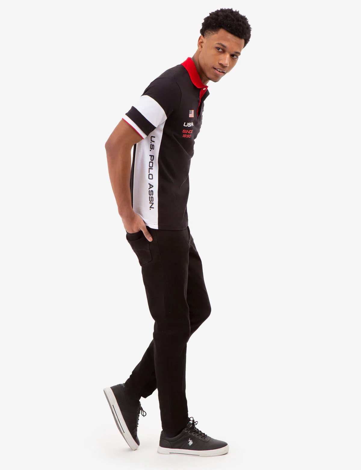 COLORBLOCK USPA PIQUE POLO SHIRT - Image 7