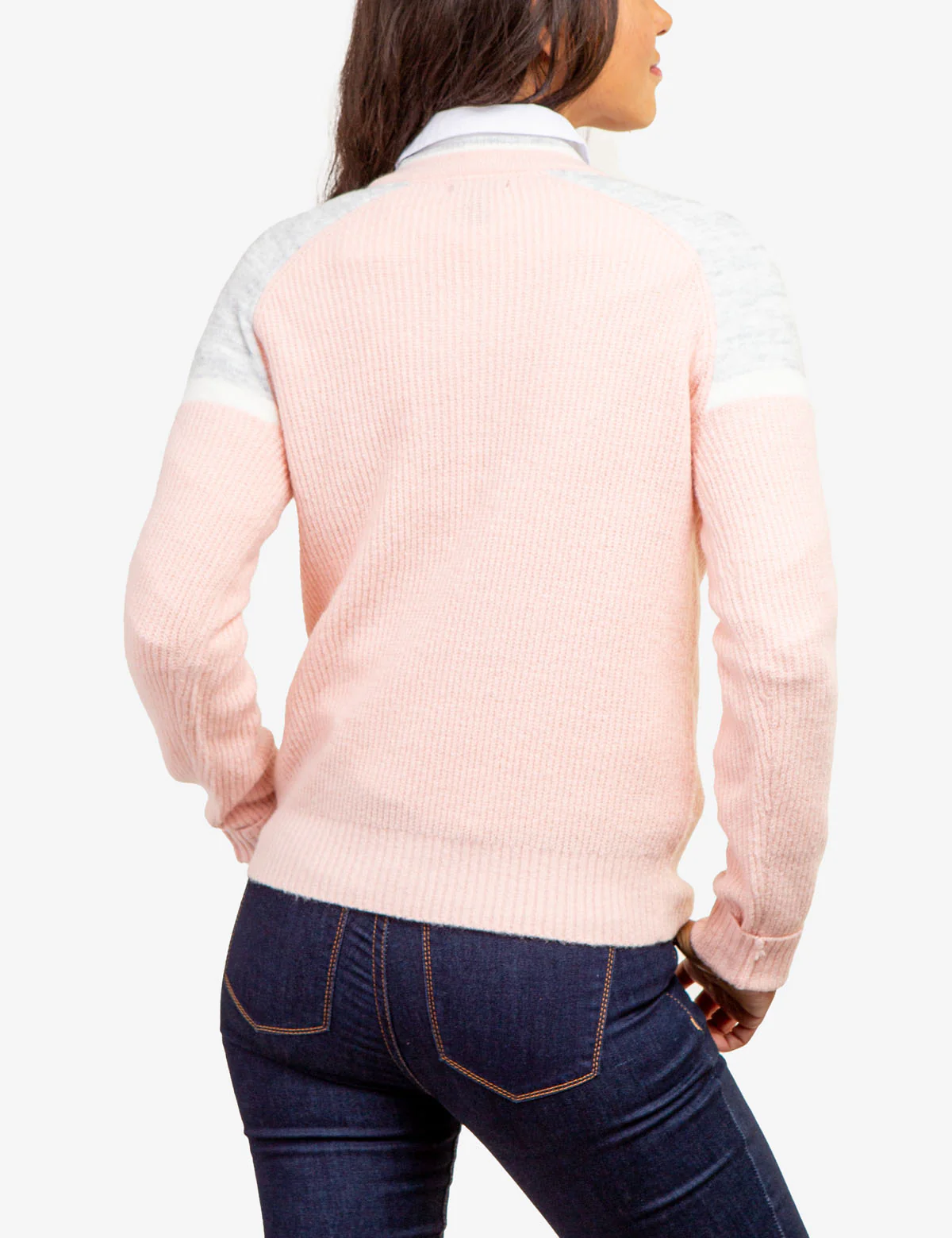 COLORBLOCK V-NECK SWEATER - Image 3