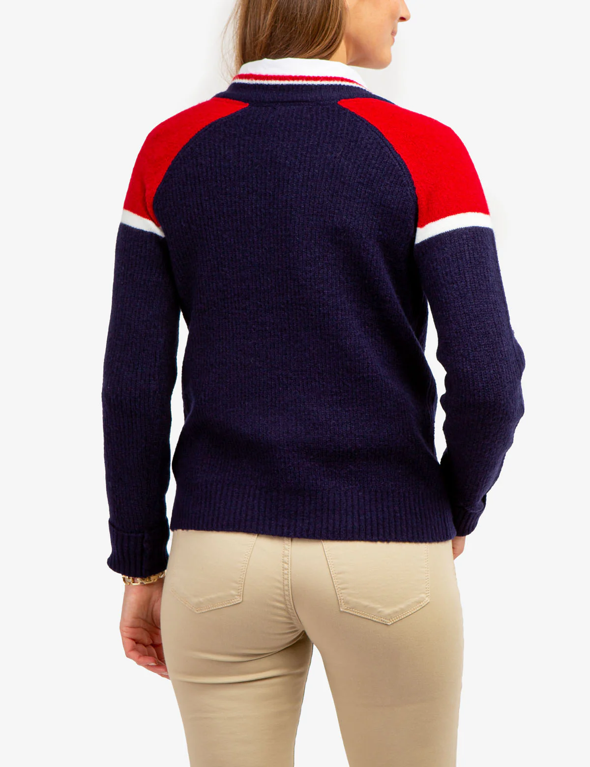 COLORBLOCK V-NECK SWEATER - Image 9