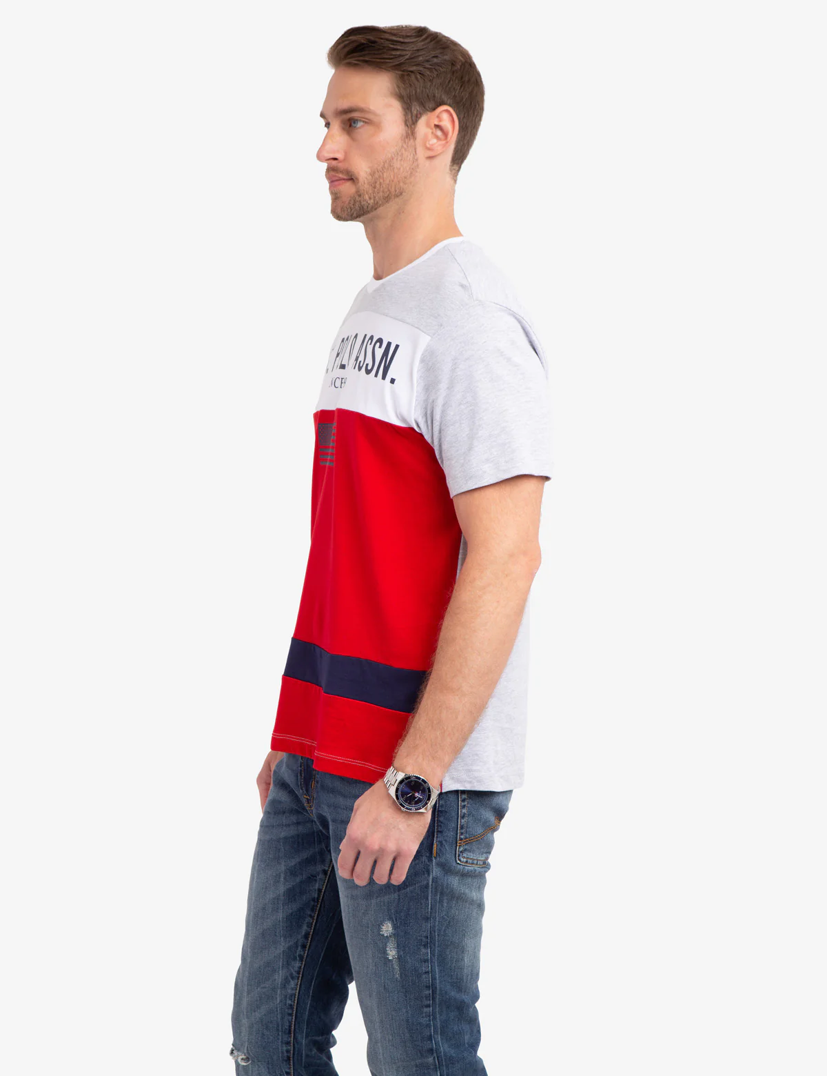 COLORBLOCK WORDMARK PRINT T-SHIRT - Image 3