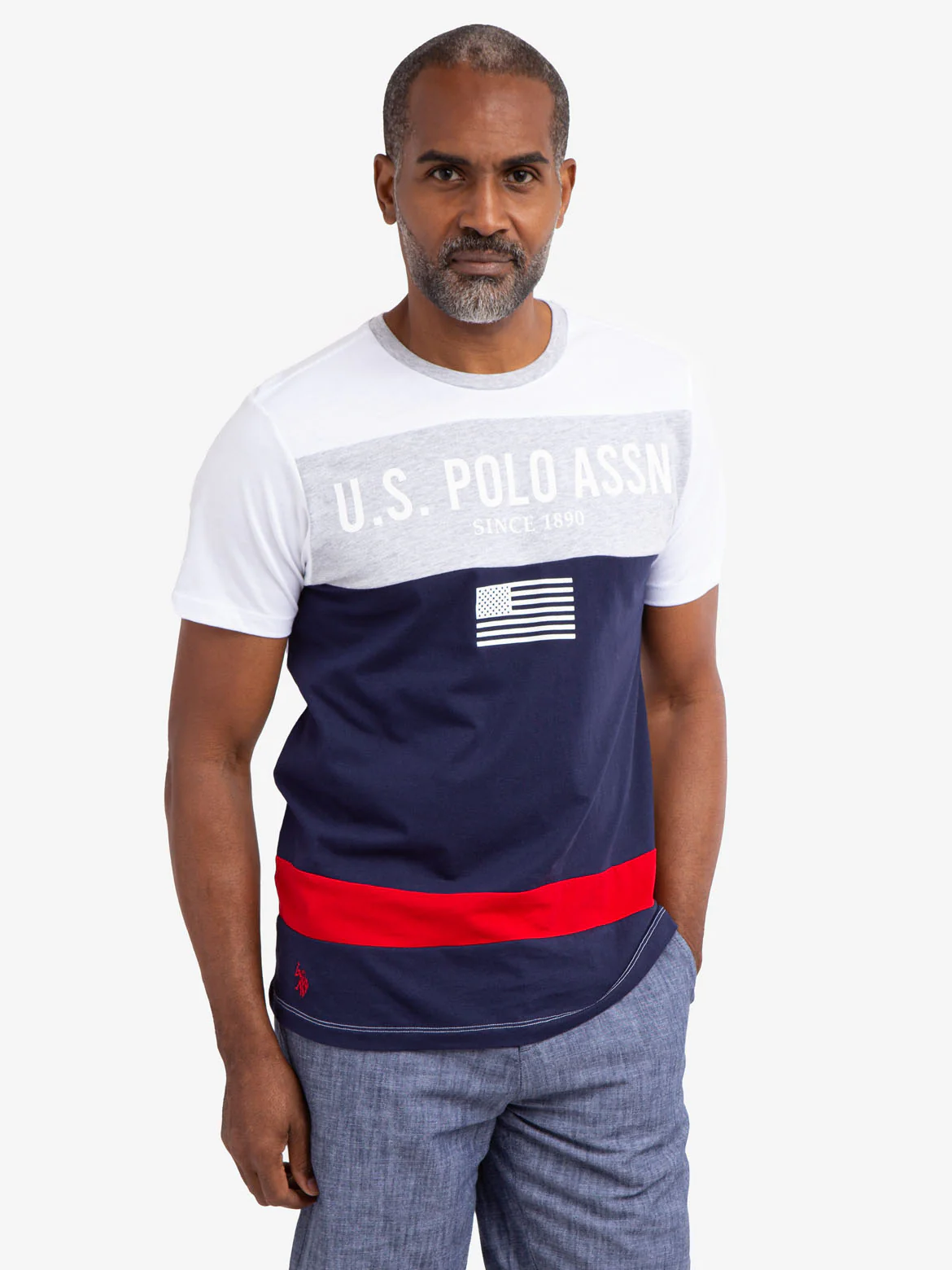 COLORBLOCK WORDMARK PRINT T-SHIRT - Image 5