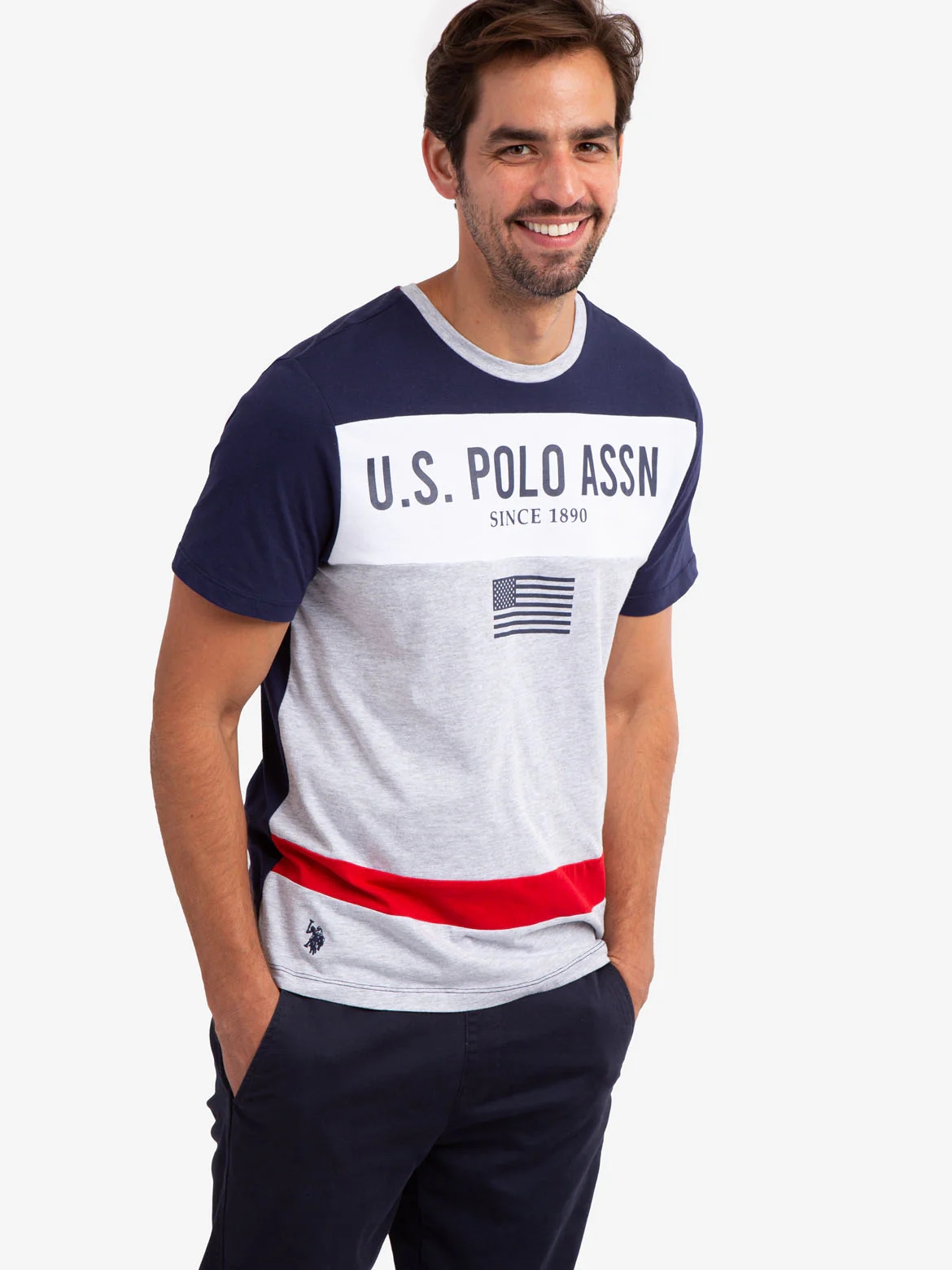 COLORBLOCK WORDMARK PRINT T-SHIRT - Image 9