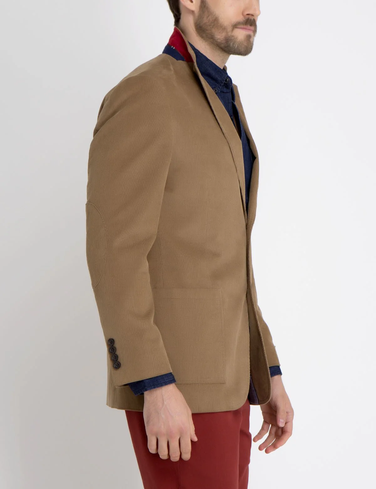BROWN CORDUROY BLAZER - Image 7