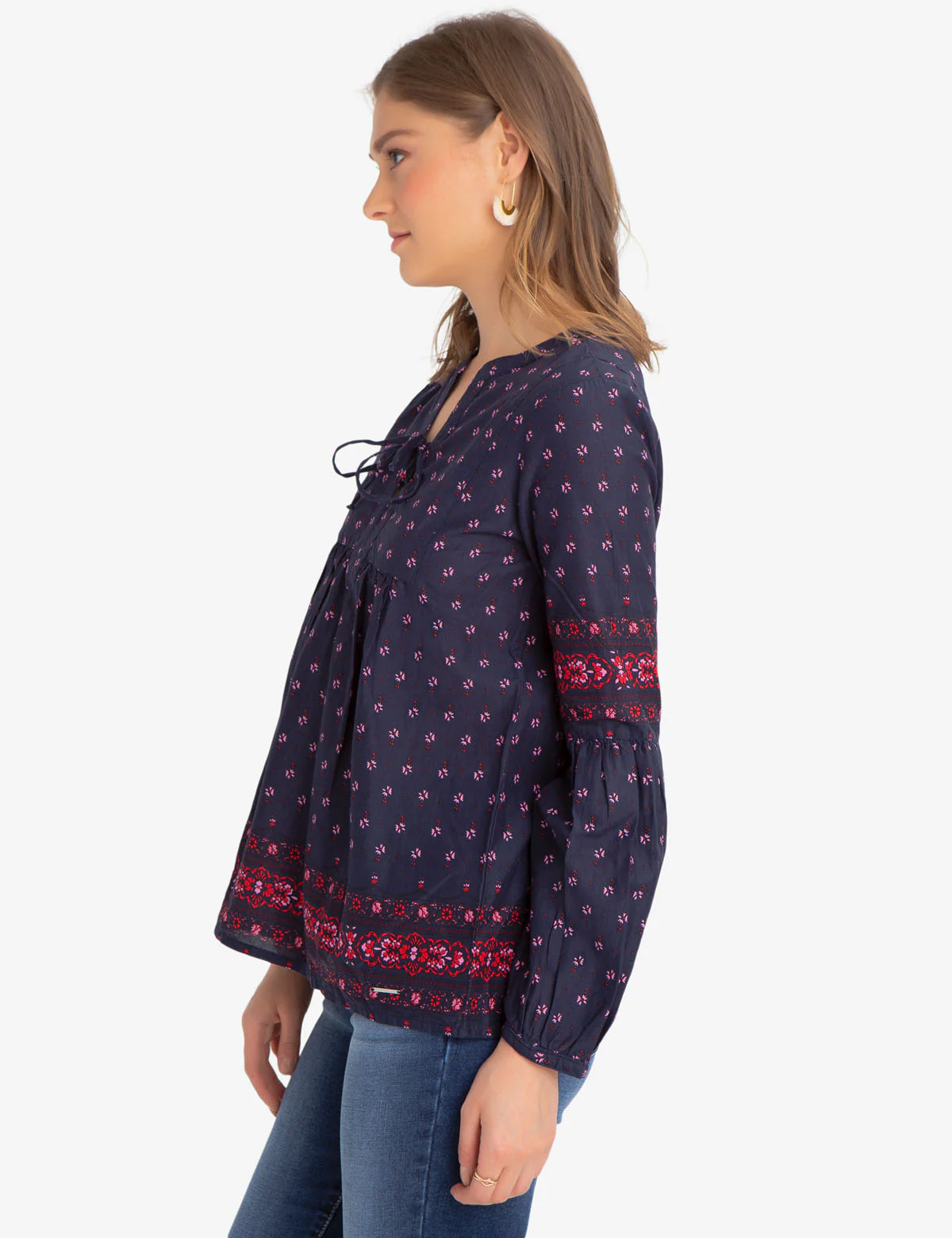 PRINTED LACEUP SHIRT - Image 4