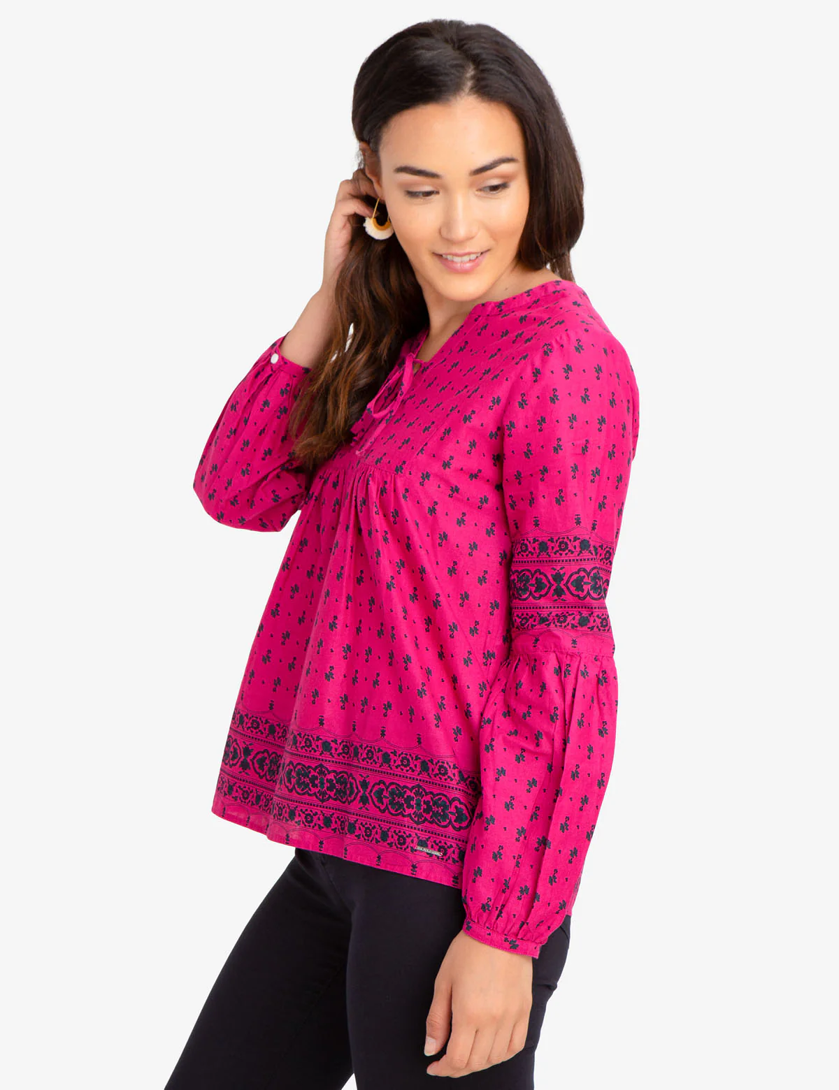 PRINTED LACEUP SHIRT - Image 7