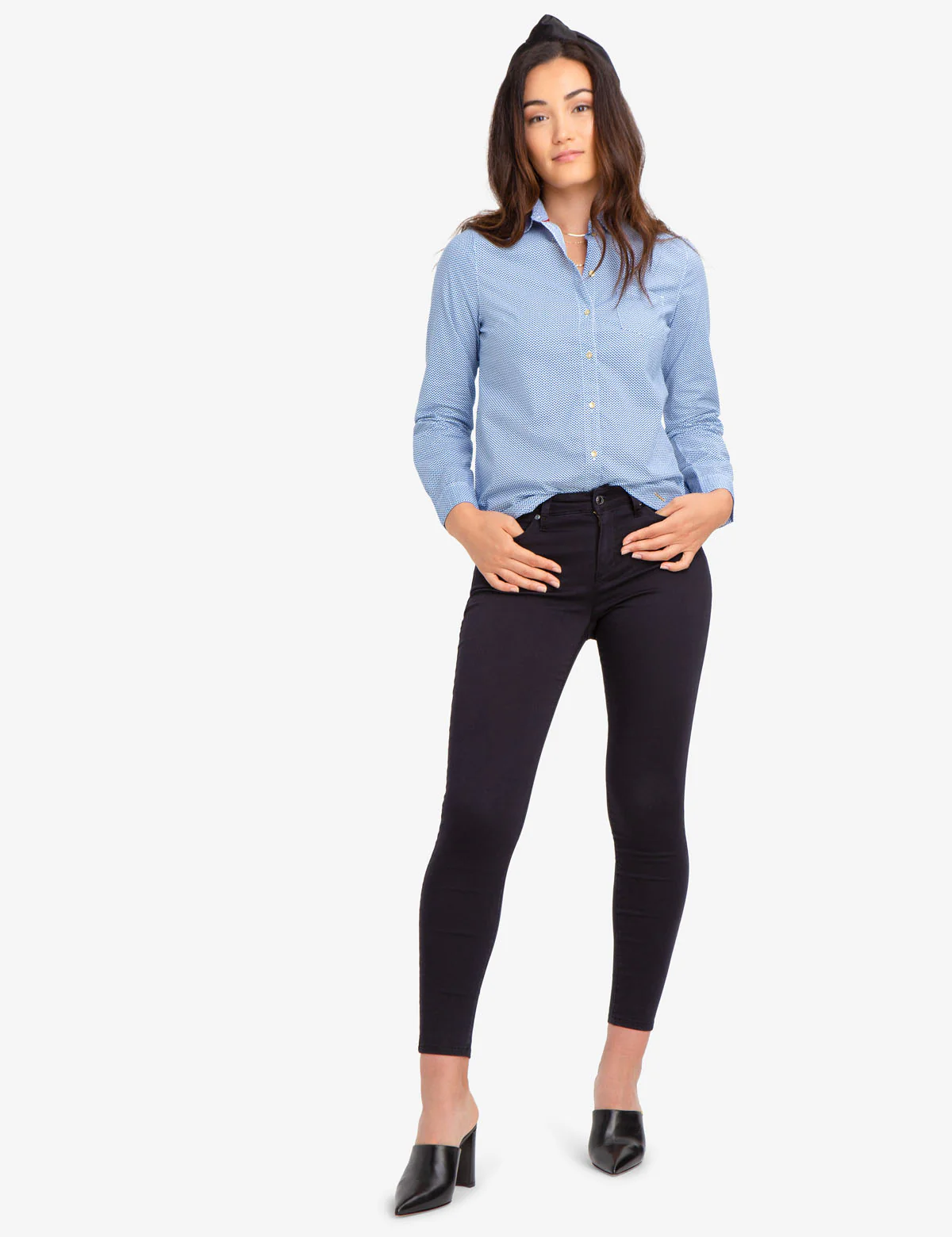 COTTON SHELL POPLIN SHIRT - Image 6