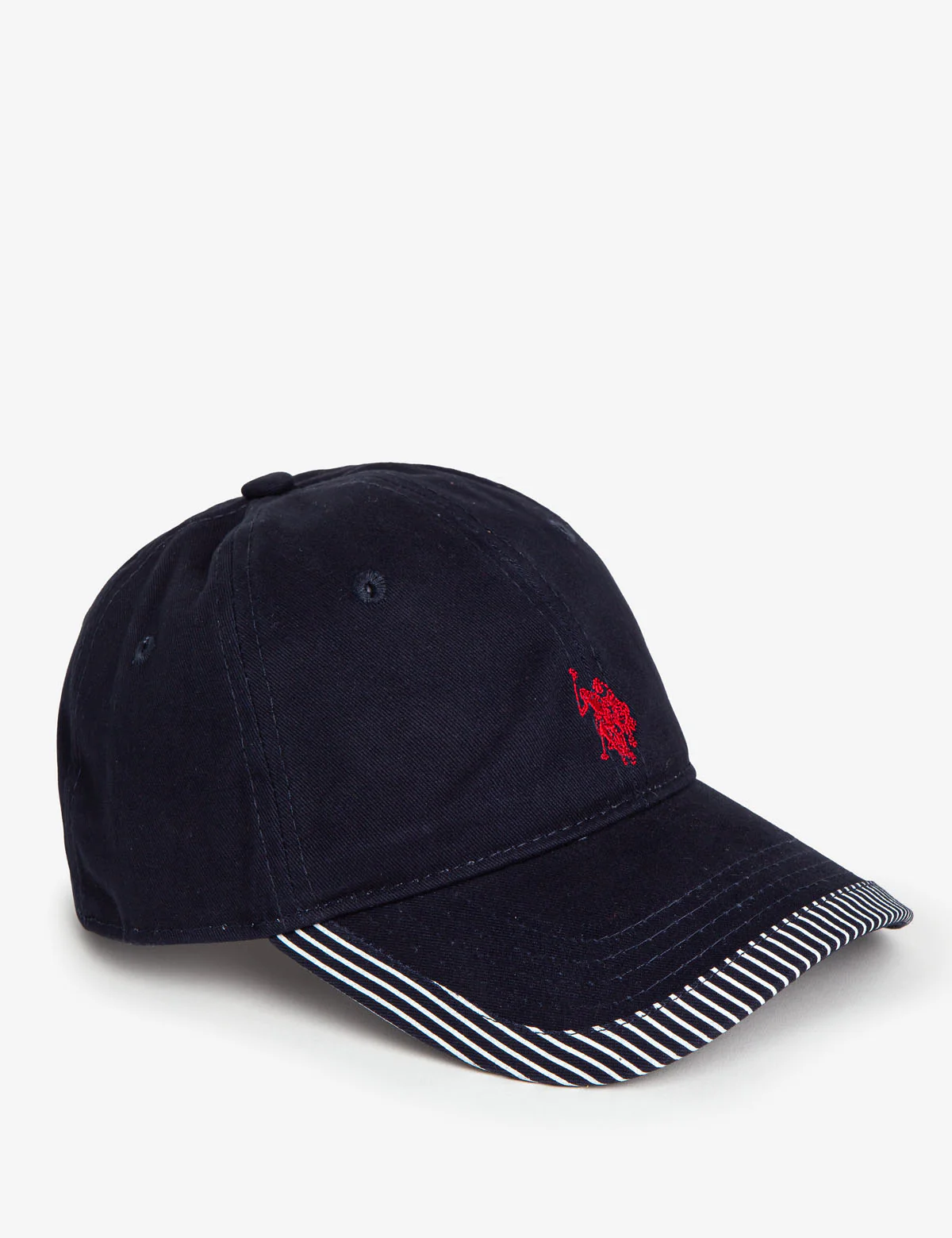 COTTON TWILL EMBROIDERED LOGO BASEBALL CAP - Image 2