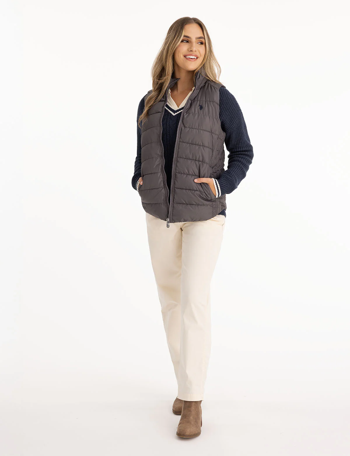 COZY FUR LINED VEST - Image 7