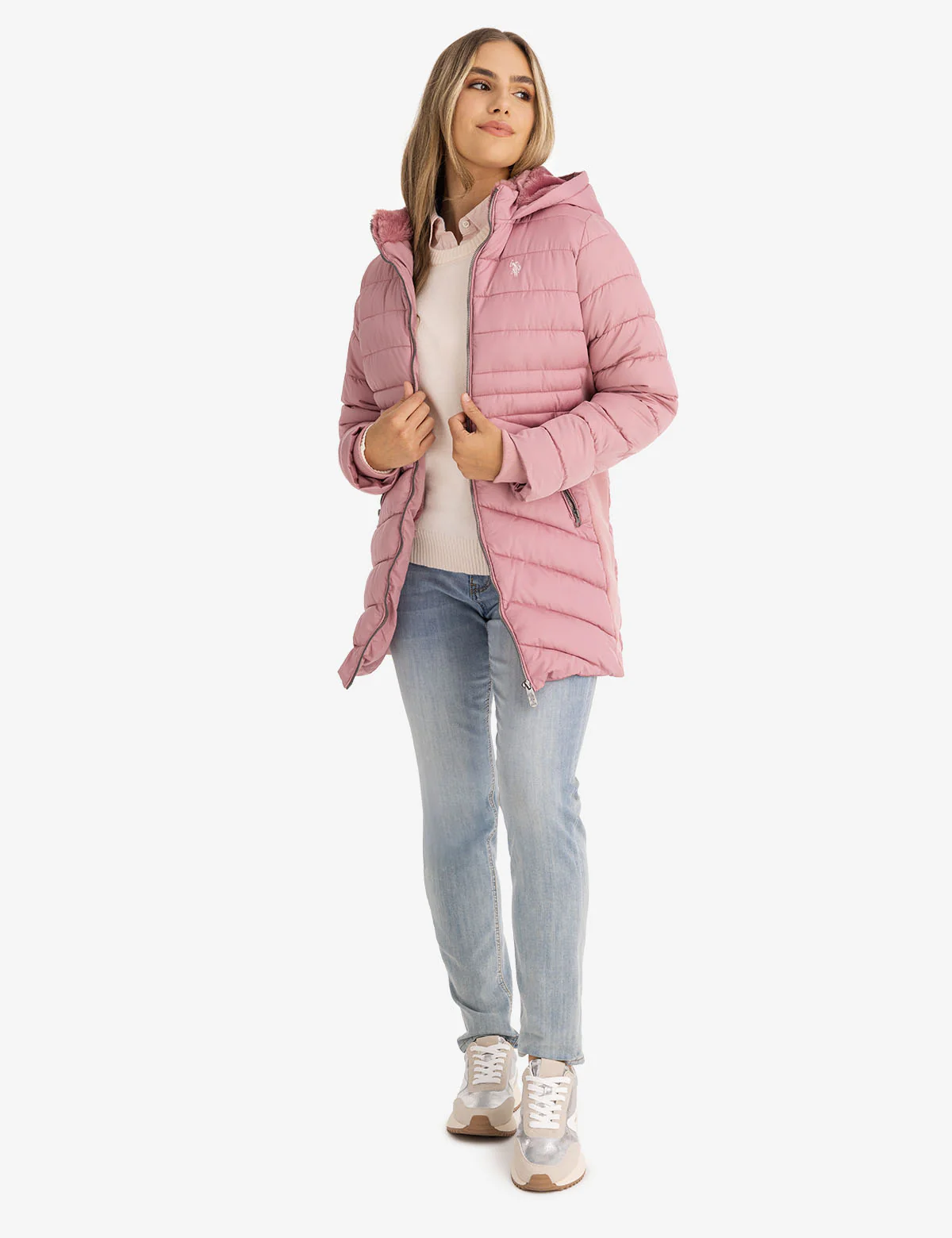 COZY HOODED PUFFER COAT - Image 4