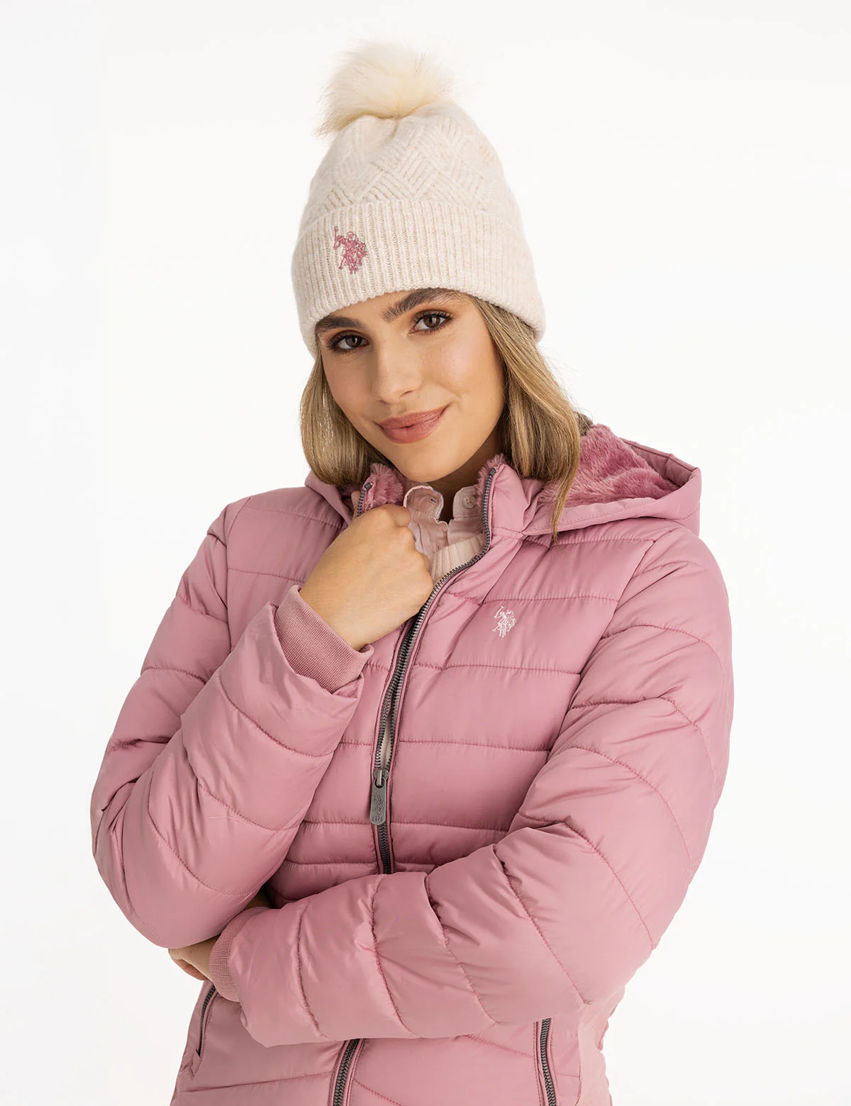 COZY HOODED PUFFER COAT - Image 6
