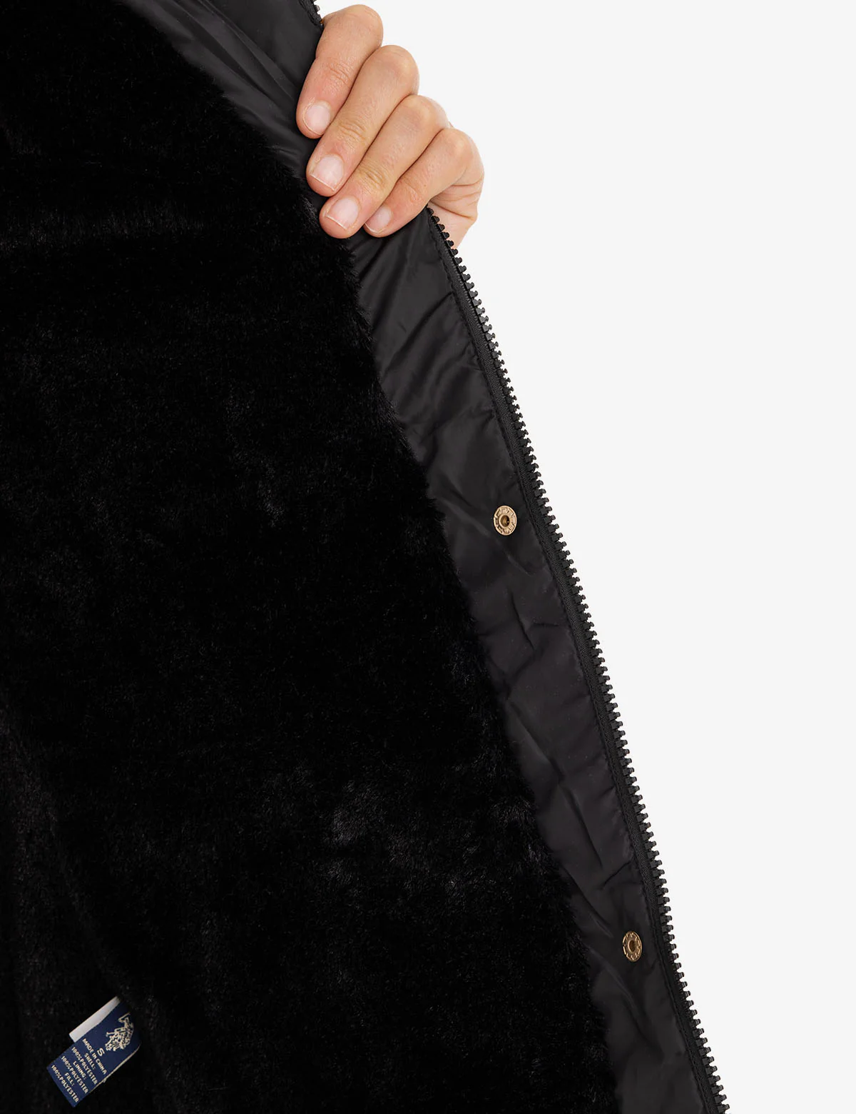 COZY QUILTED HOODED COAT - Image 3