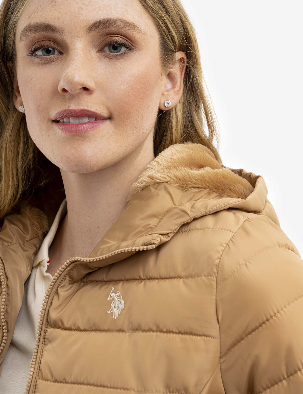 COZY QUILTED HOODED PUFFER JACKET - Image 13