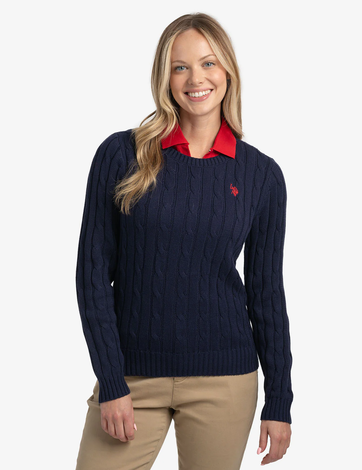 CREW NECK CABLE PULLOVER SWEATER - Image 5