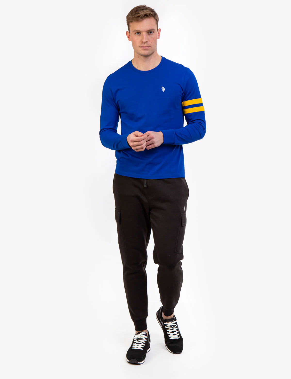 CREW NECK LONG SLEEVE LOGO T-SHIRT - Image 18