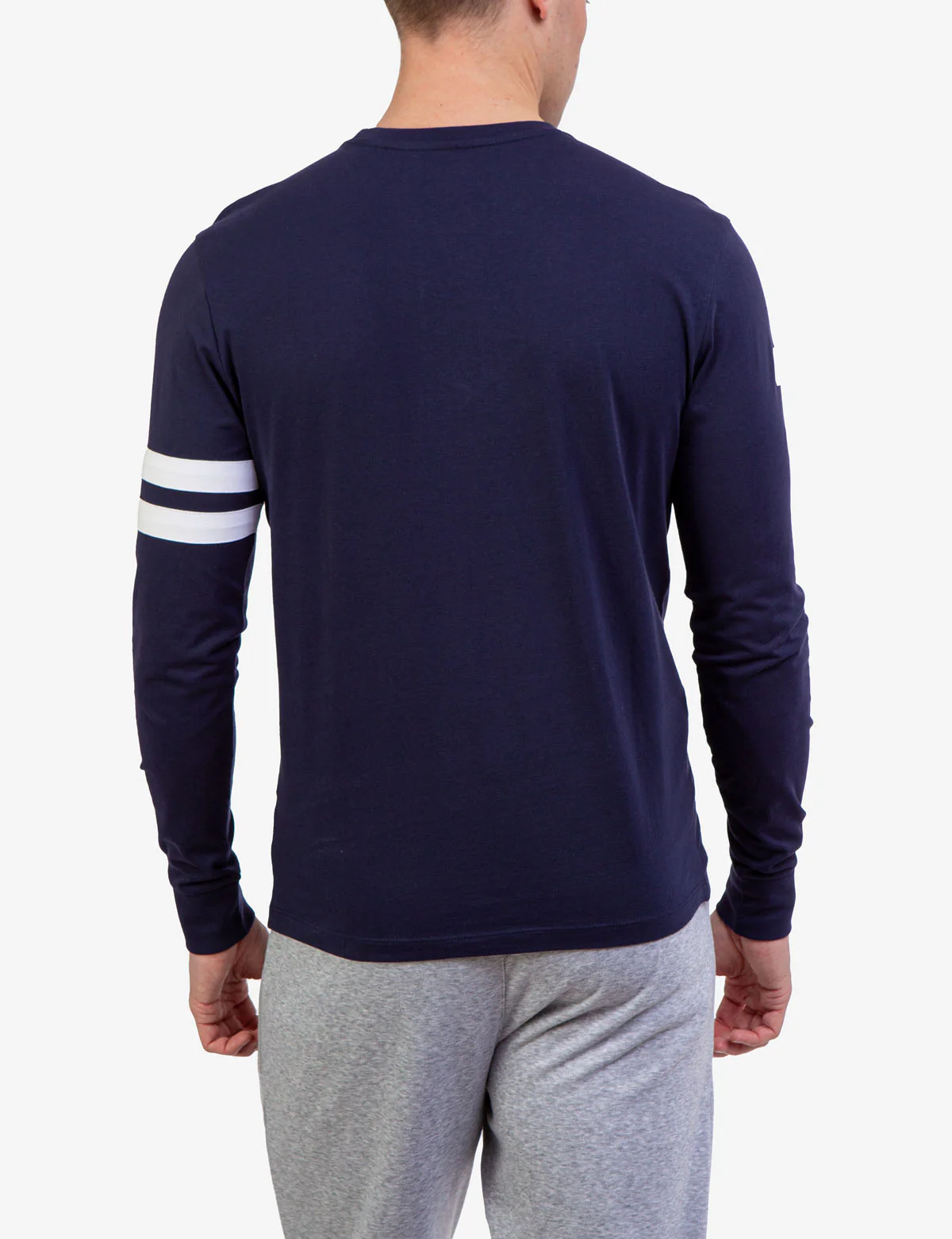 CREW NECK LONG SLEEVE LOGO T-SHIRT - Image 25