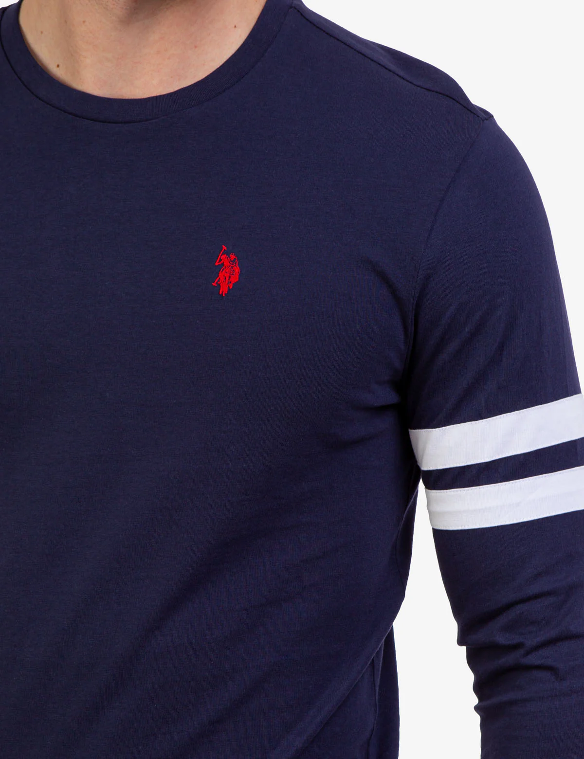 CREW NECK LONG SLEEVE LOGO T-SHIRT - Image 26