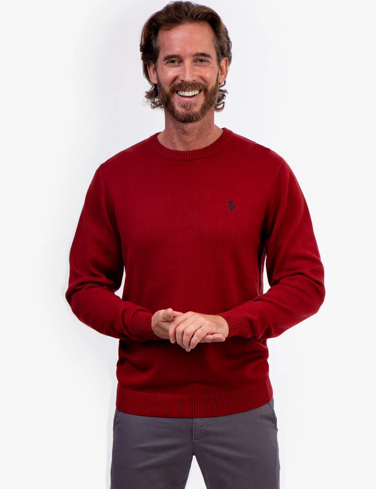 SOLID CREW NECK SWEATER - Image 21