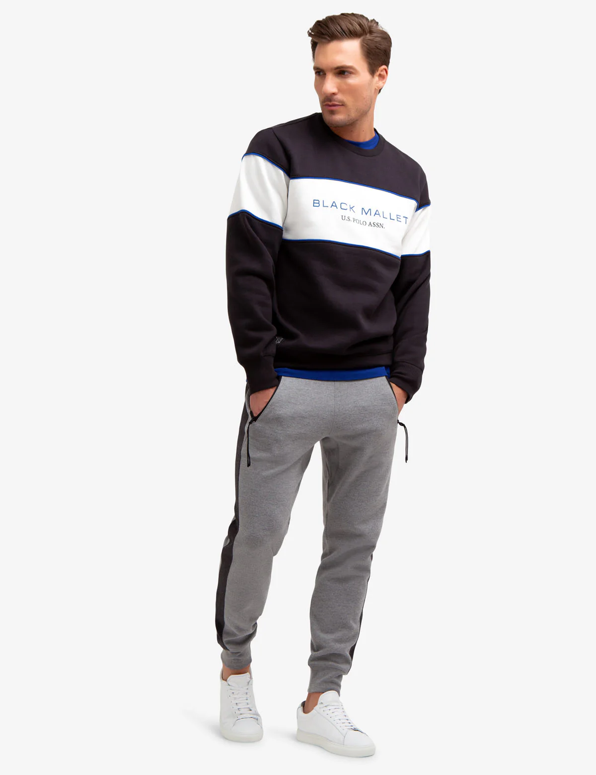BLACK MALLET CREW NECK SWEATSHIRT - Image 2